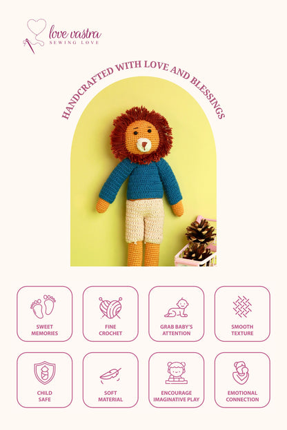 Leo the Lion: Crochet Toys