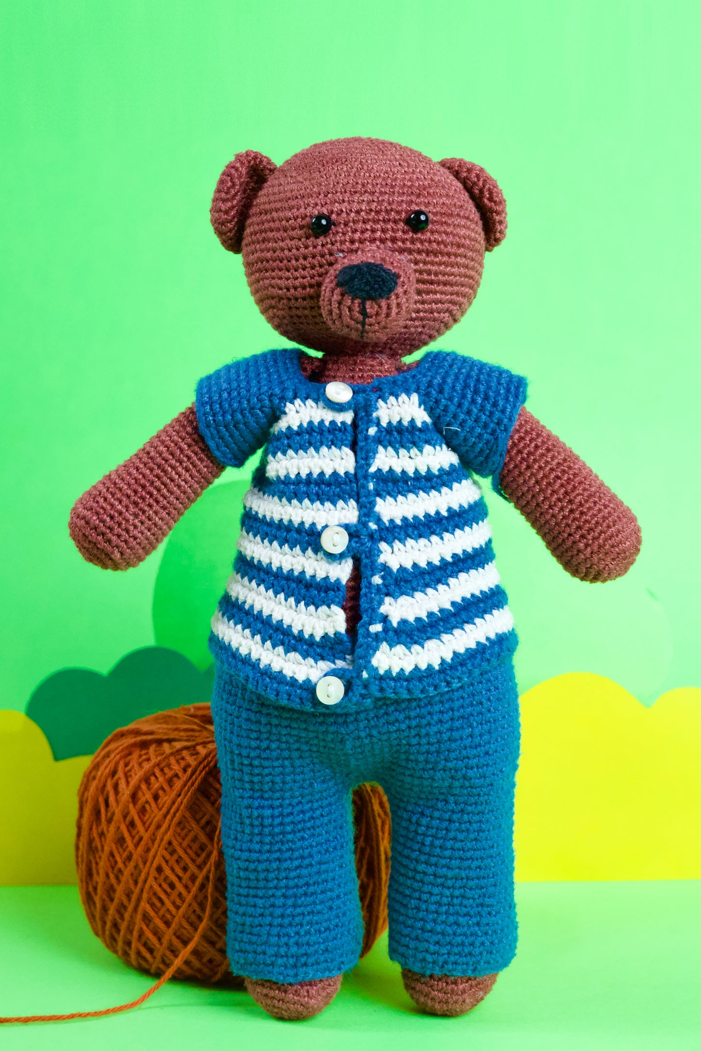 Giggly Bear: Crochet Toys