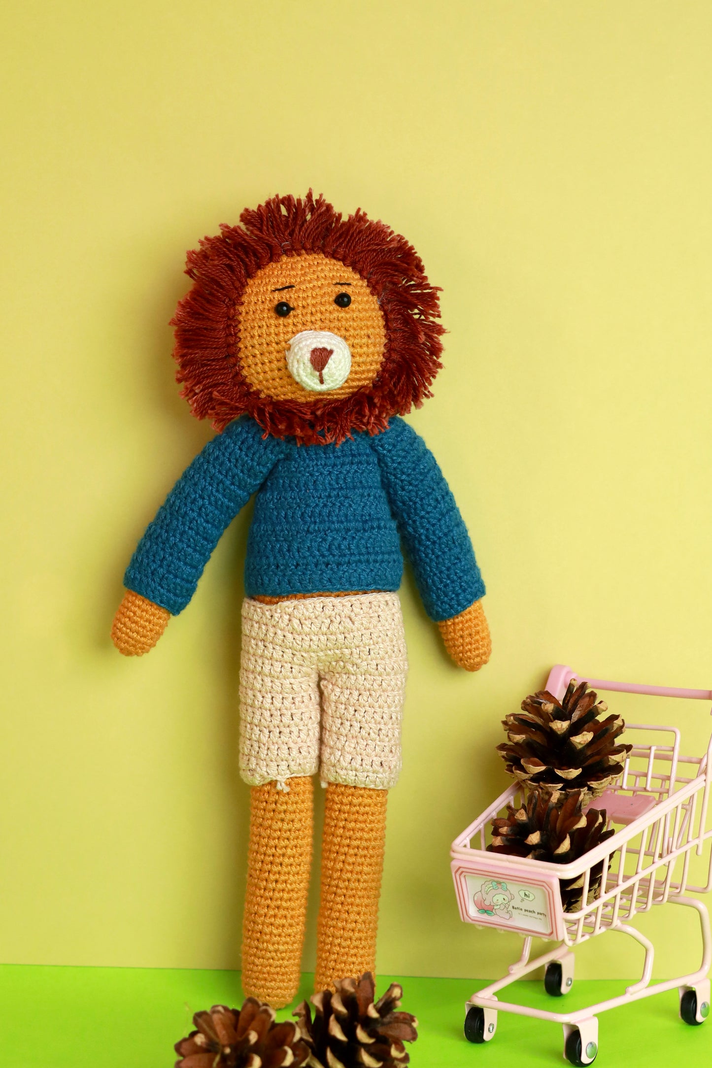 Leo the Lion: Crochet Toys