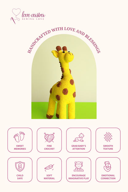 Gigi the Giraffe: Crochet Toys