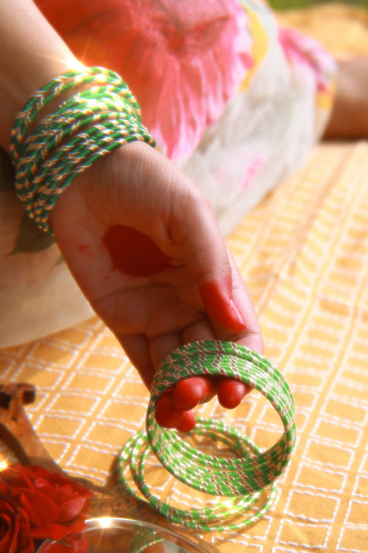 Shagun: Handcrafted Bangles (Set of 12)