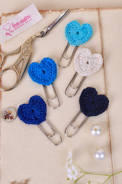 Dilbar: Crochet Paper Clips (Set of 5)