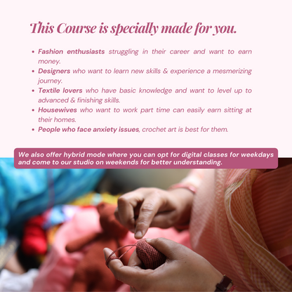 Crochet Course (Crochet Kit Included)