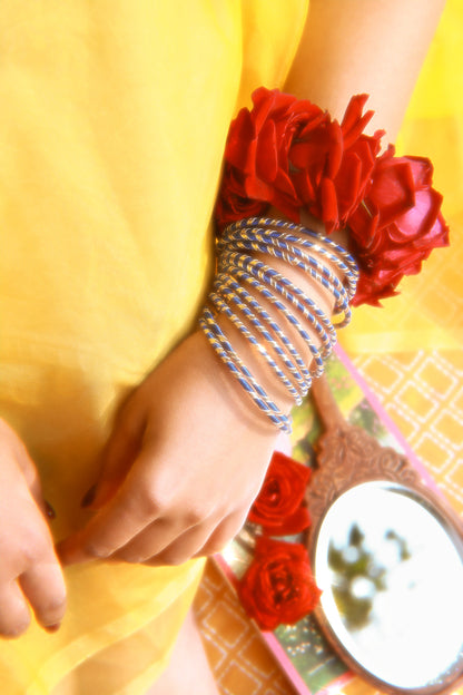 Akshi: Handcrafted Bangles (Set of 12)