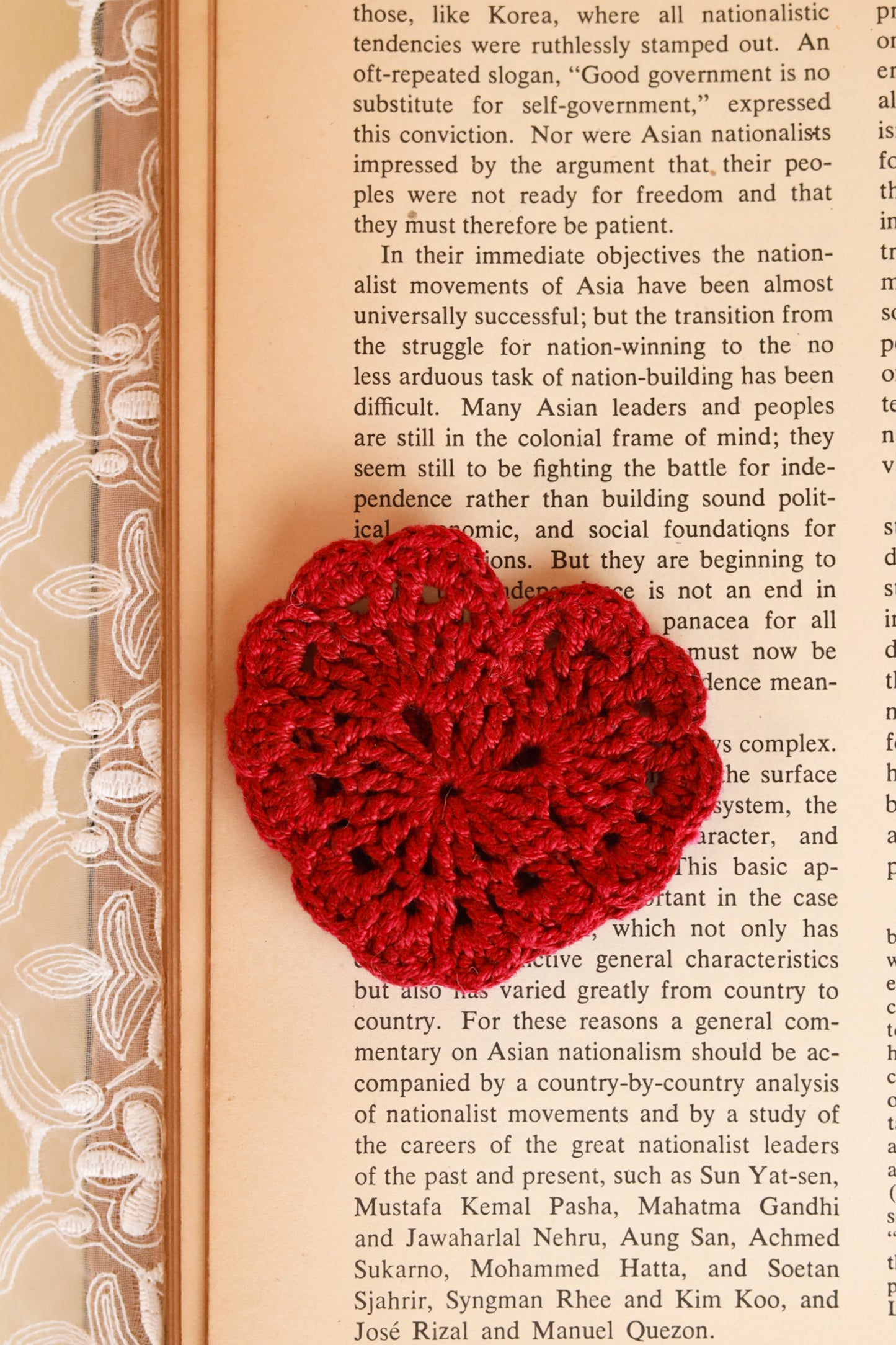 Dilkash- Crochet Bookmark