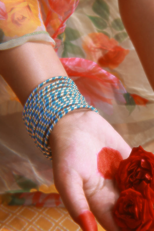 Morni: Handcrafted Bangles (Set of 12)