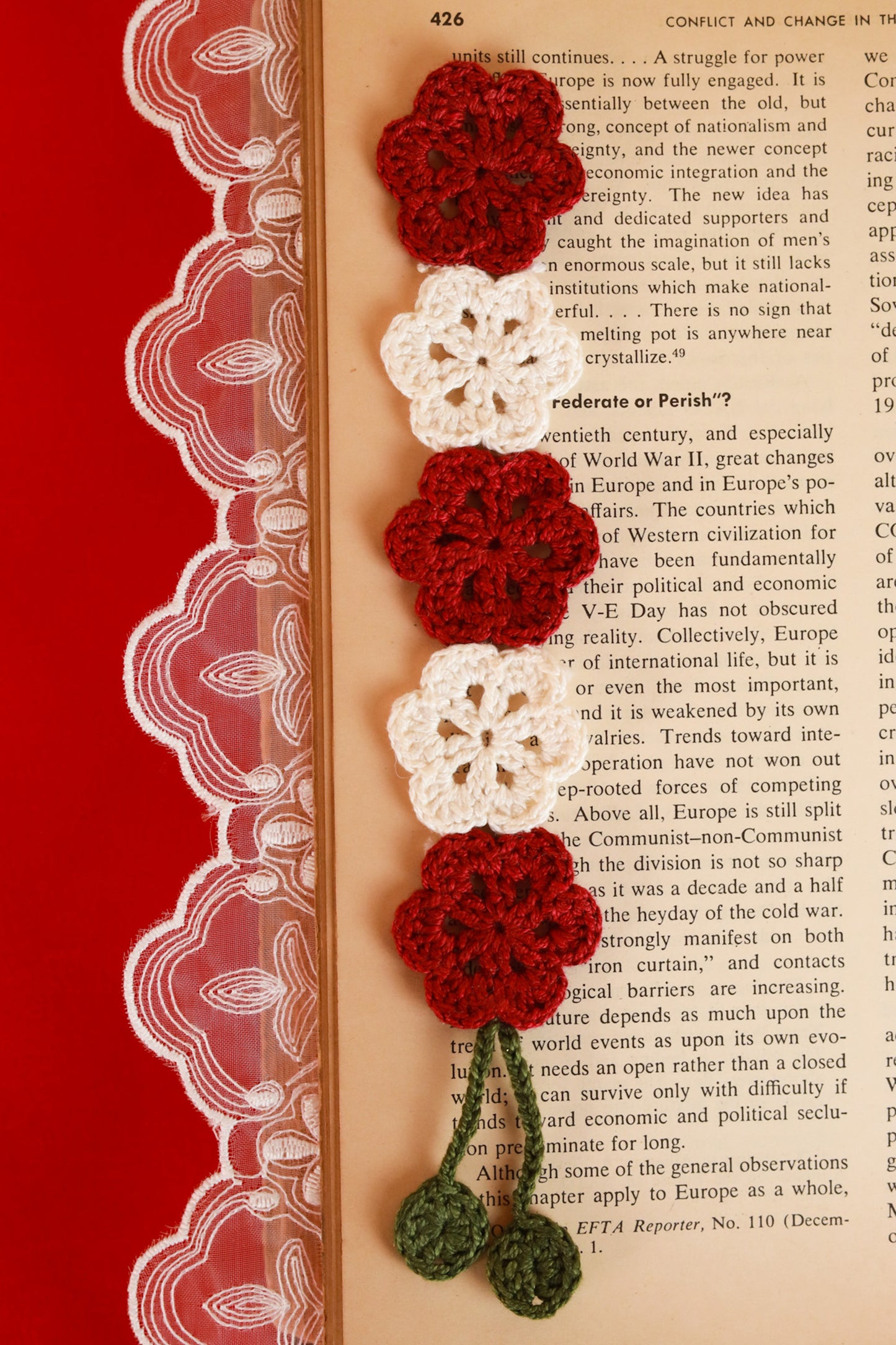 Suman- Crochet Bookmark