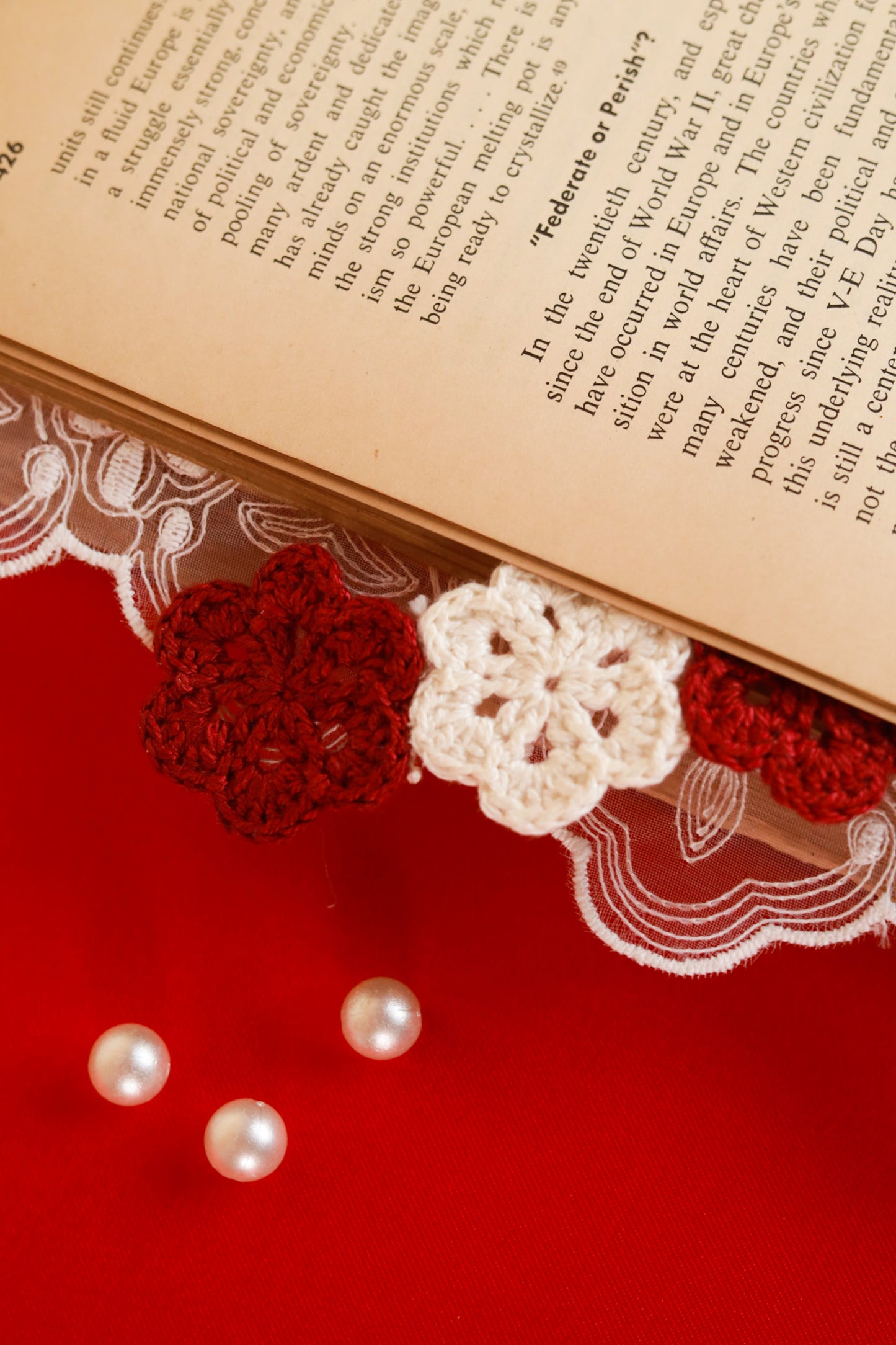 Suman- Crochet Bookmark