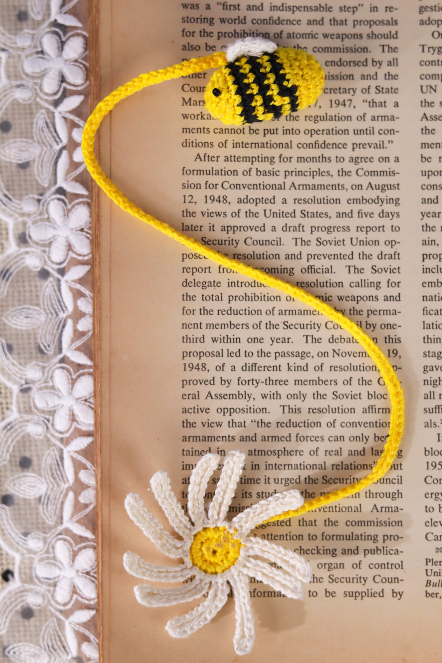 Rajni- Crochet Bookmark