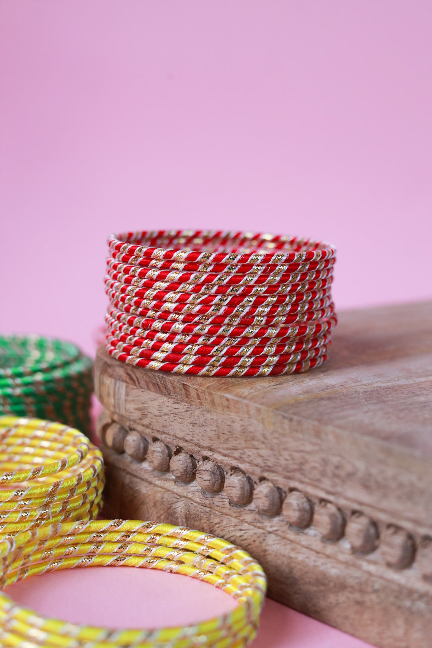 Laali: Handcrafted Bangles (Set of 12)