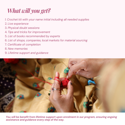 Crochet Course (Crochet Kit Included)