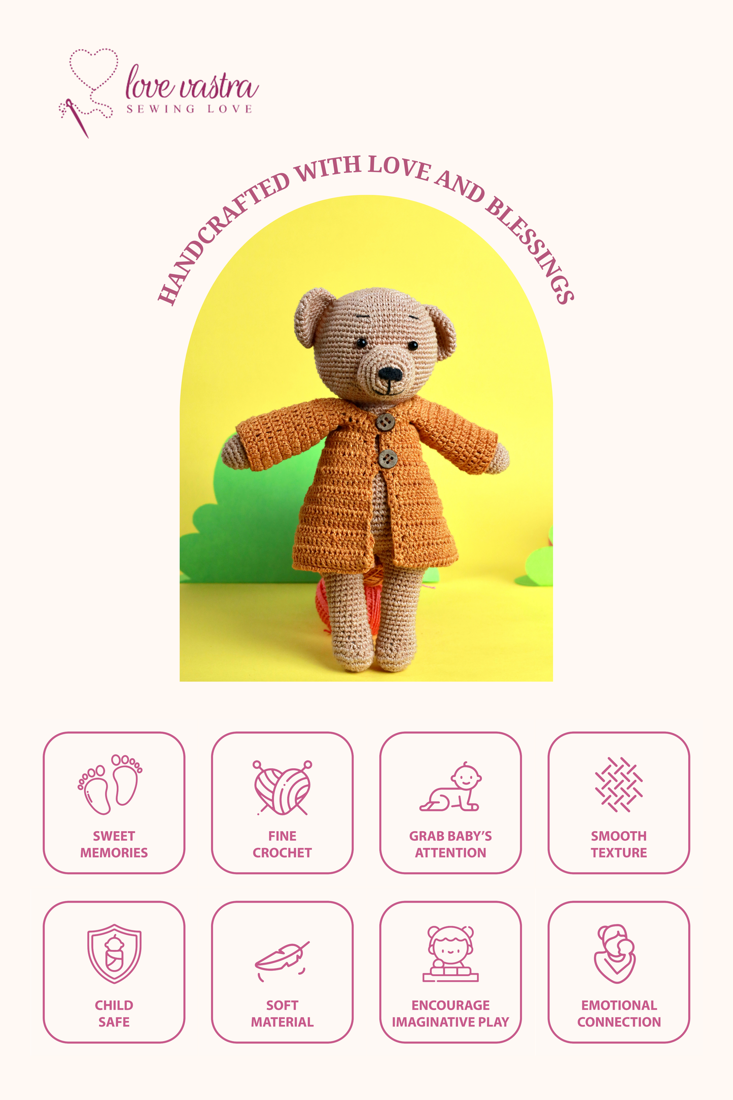 Cuddly Cub: Crochet Toys